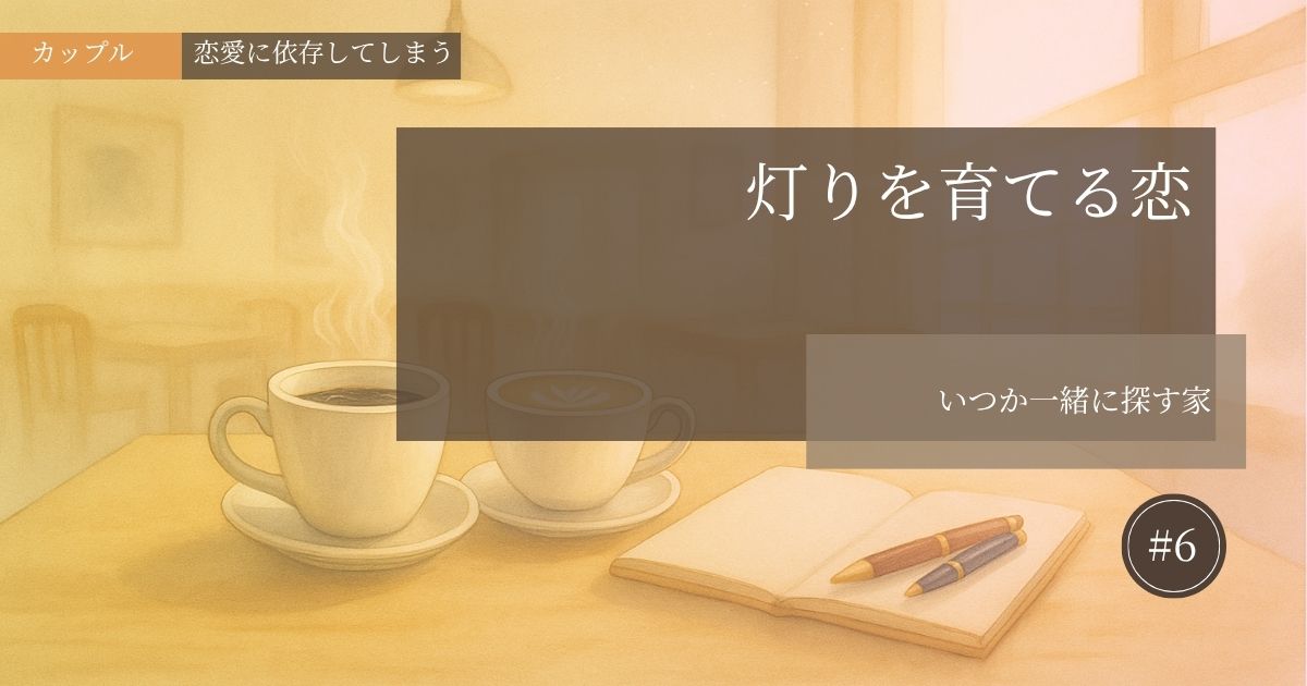 恋愛に依存してしまう【#6】─いつか一緒に探す家─